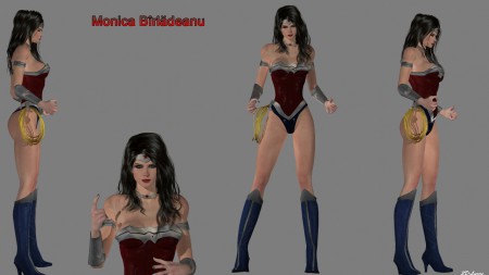 Monica Dean -Wonder Woman 2014
